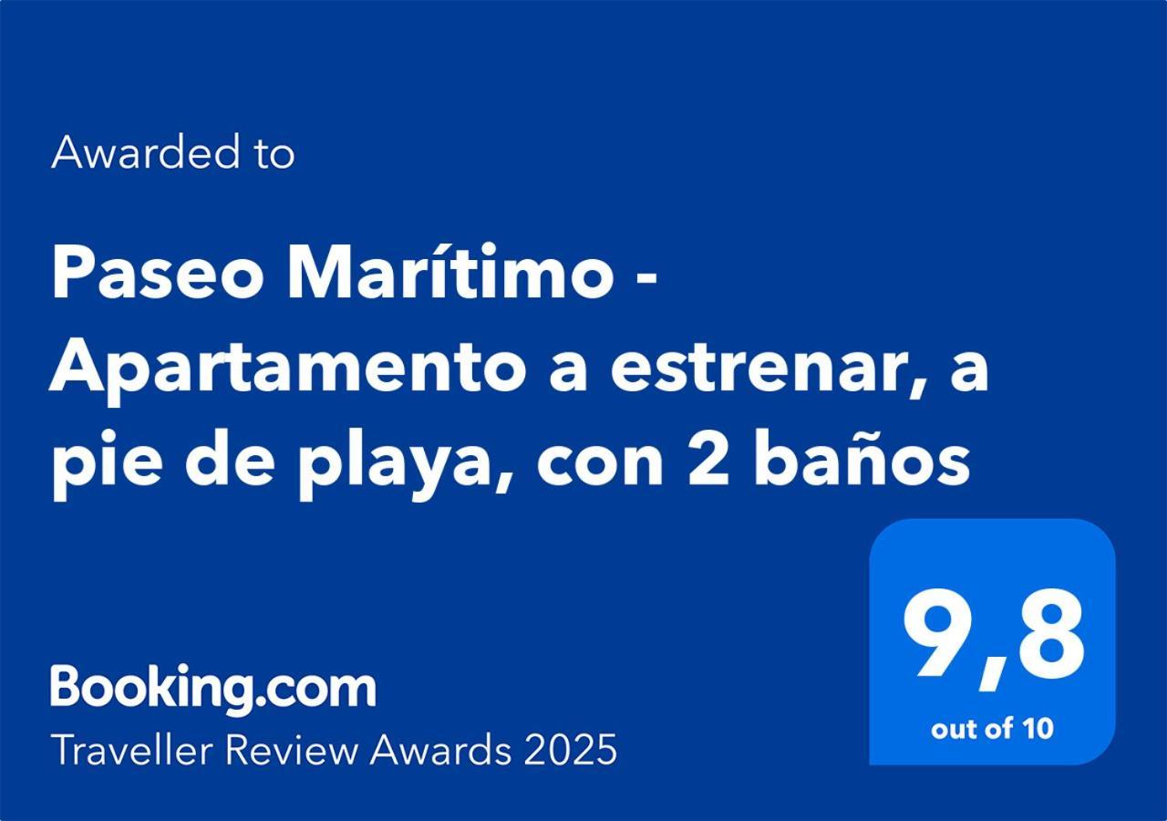 אלמריה Paseo Maritimo - Apartamento A Estrenar, A Pie De Playa, Con 2 Banos מראה חיצוני תמונה